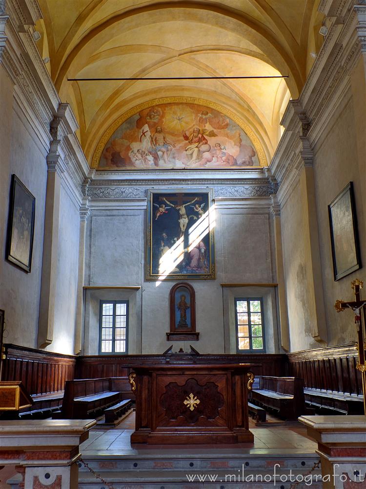 Castelleone (Cremona, Italy) - Choir of the Church of the Trinity